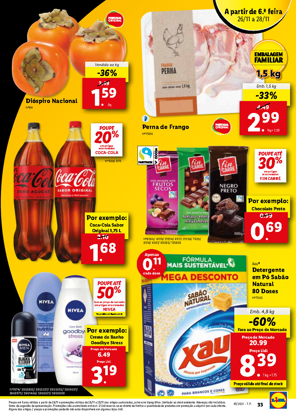 Folheto LIDL Fim de Semana Promoções de 26 novembro a 28 novembro O