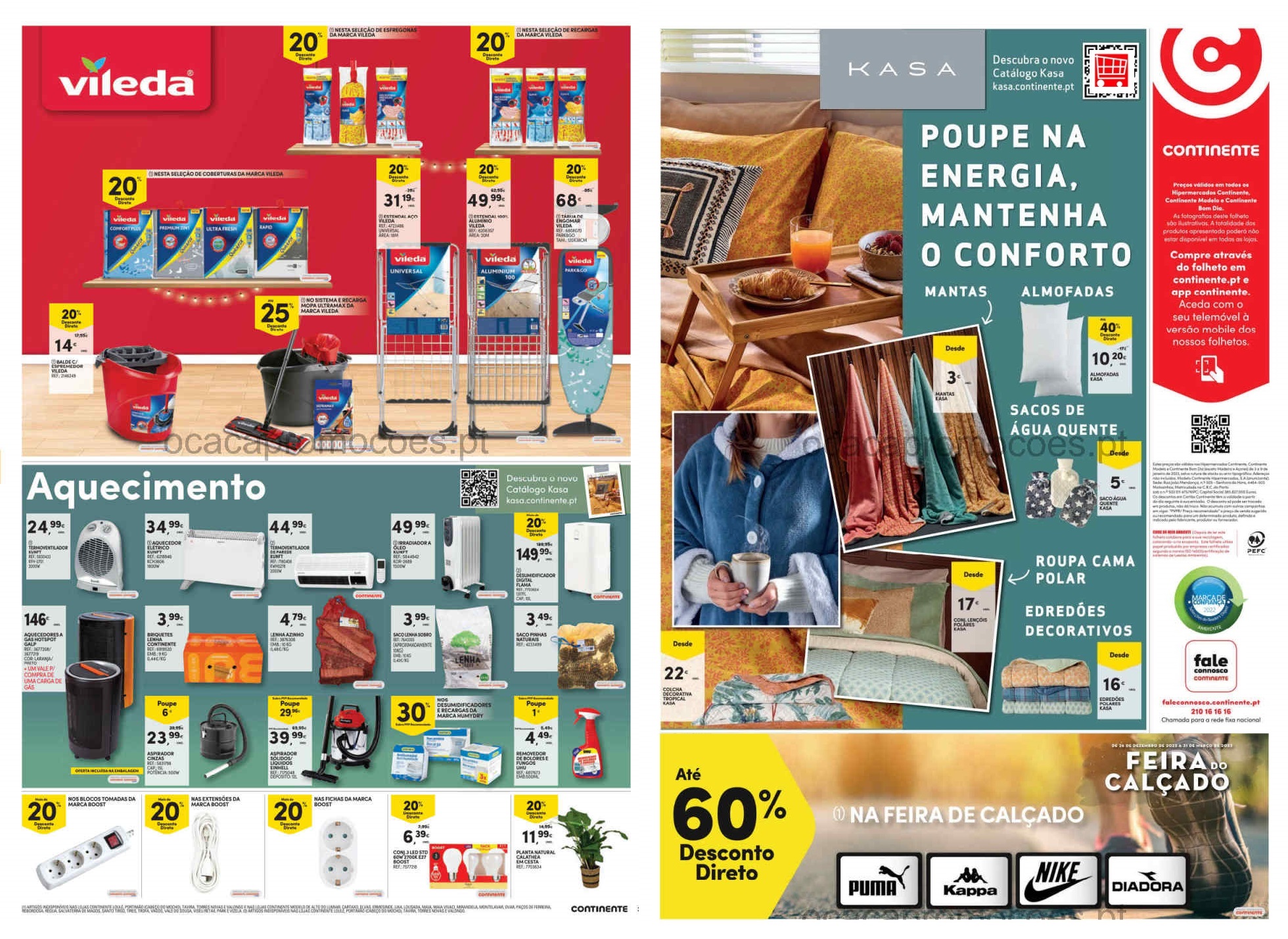 CONTINENTE Destaques Antevisão BAZAR Promoções até 9 janeiro O Caça