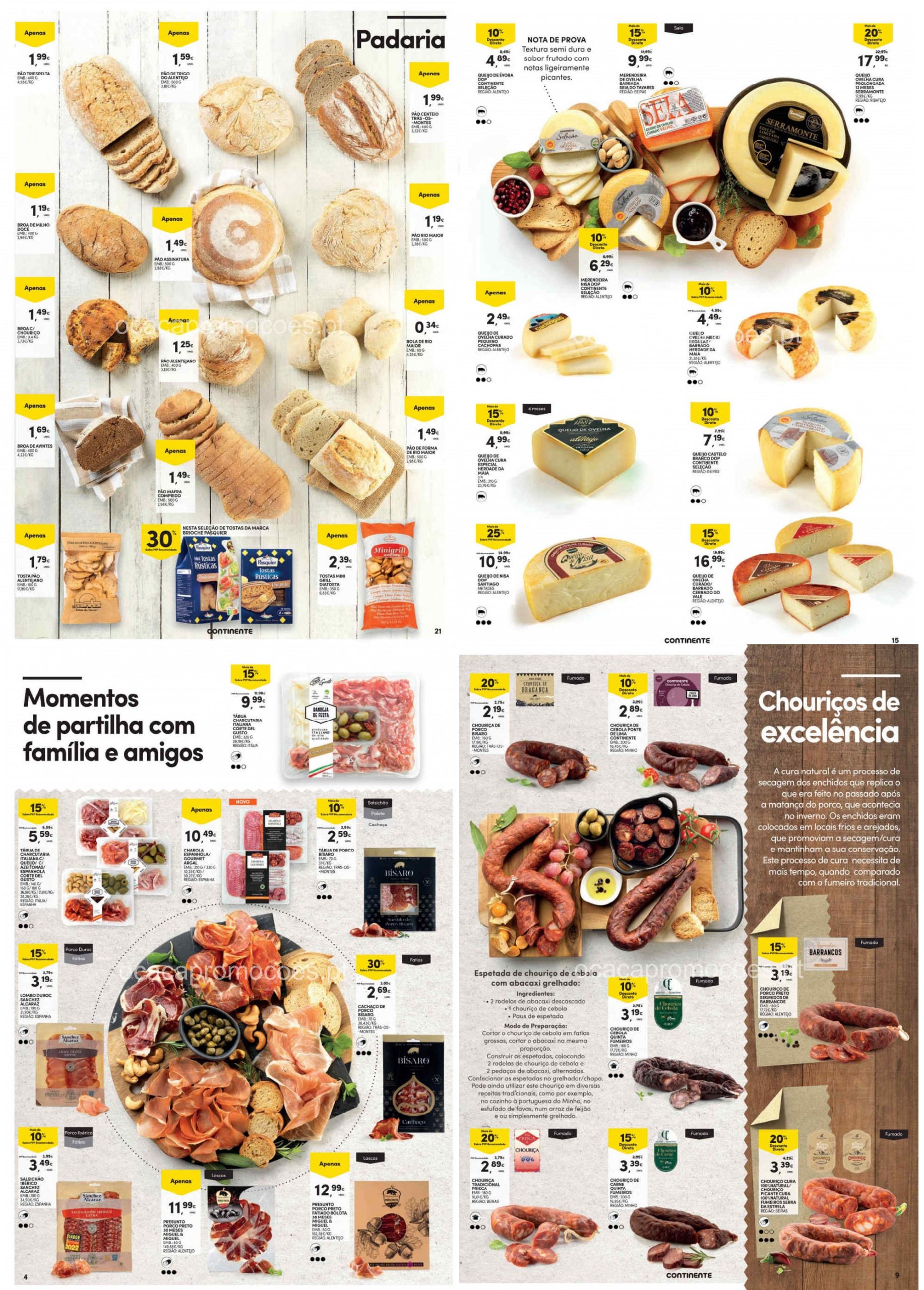 Antevis O Folheto Continente Feira Sabores Promo Es Janeiro A