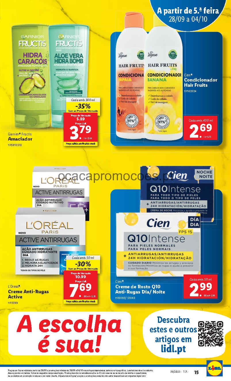 Folheto Lidl Oportunidades Beleza Antevis O Promo Es Setembro A