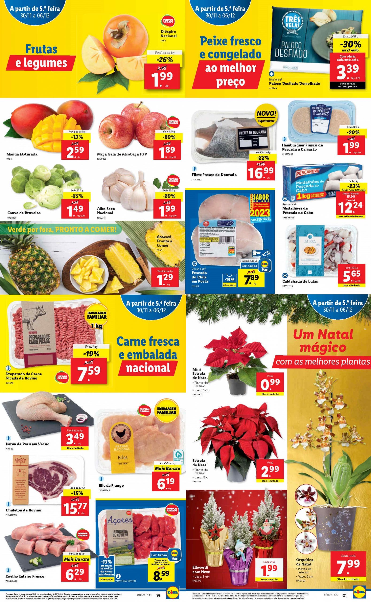 Antevis O Folheto Lidl Frescos Promo Es Novembro A Dezembro O