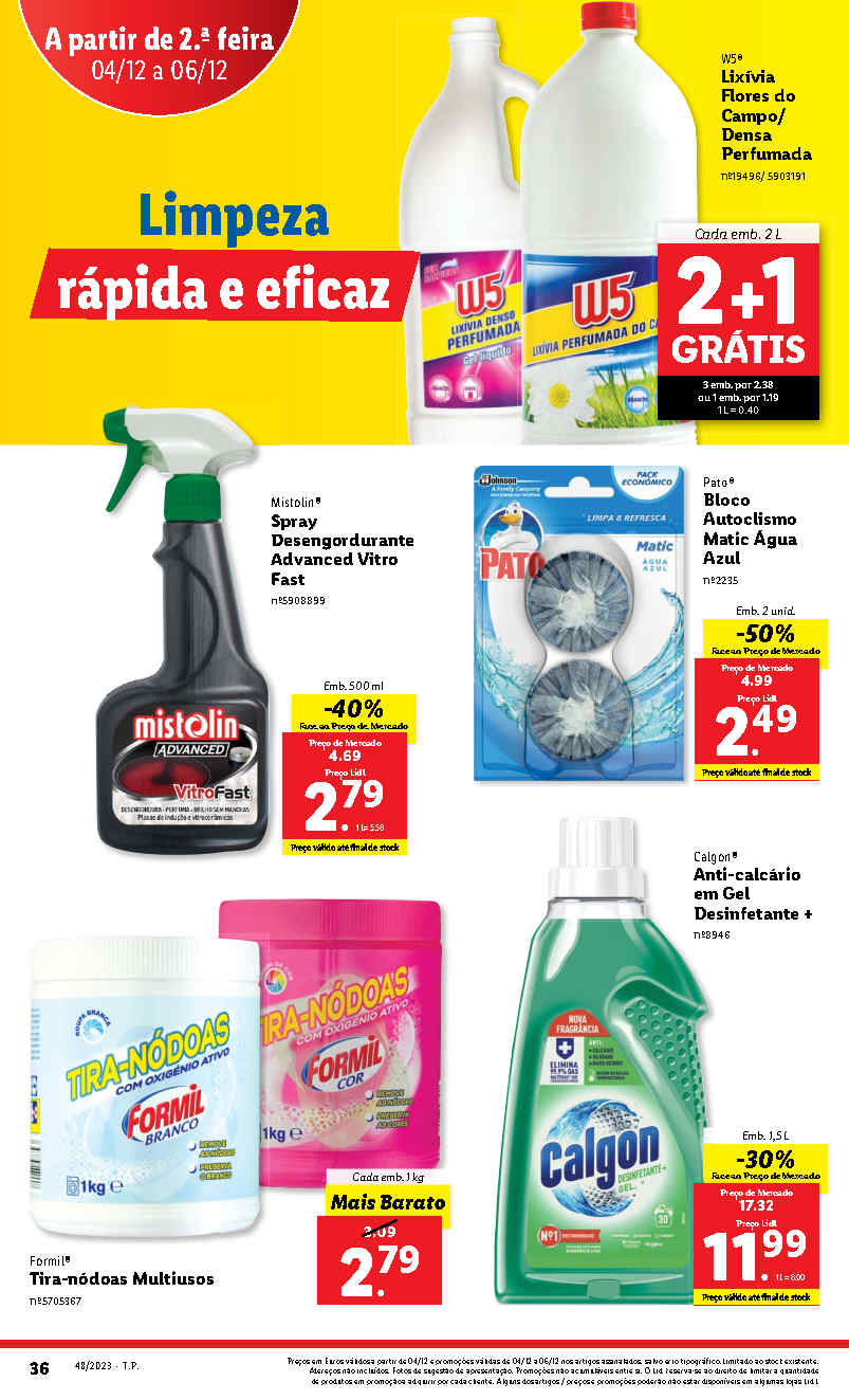 Folheto Lidl Limpeza Antevis O Promo Es Dezembro A Dezembro O