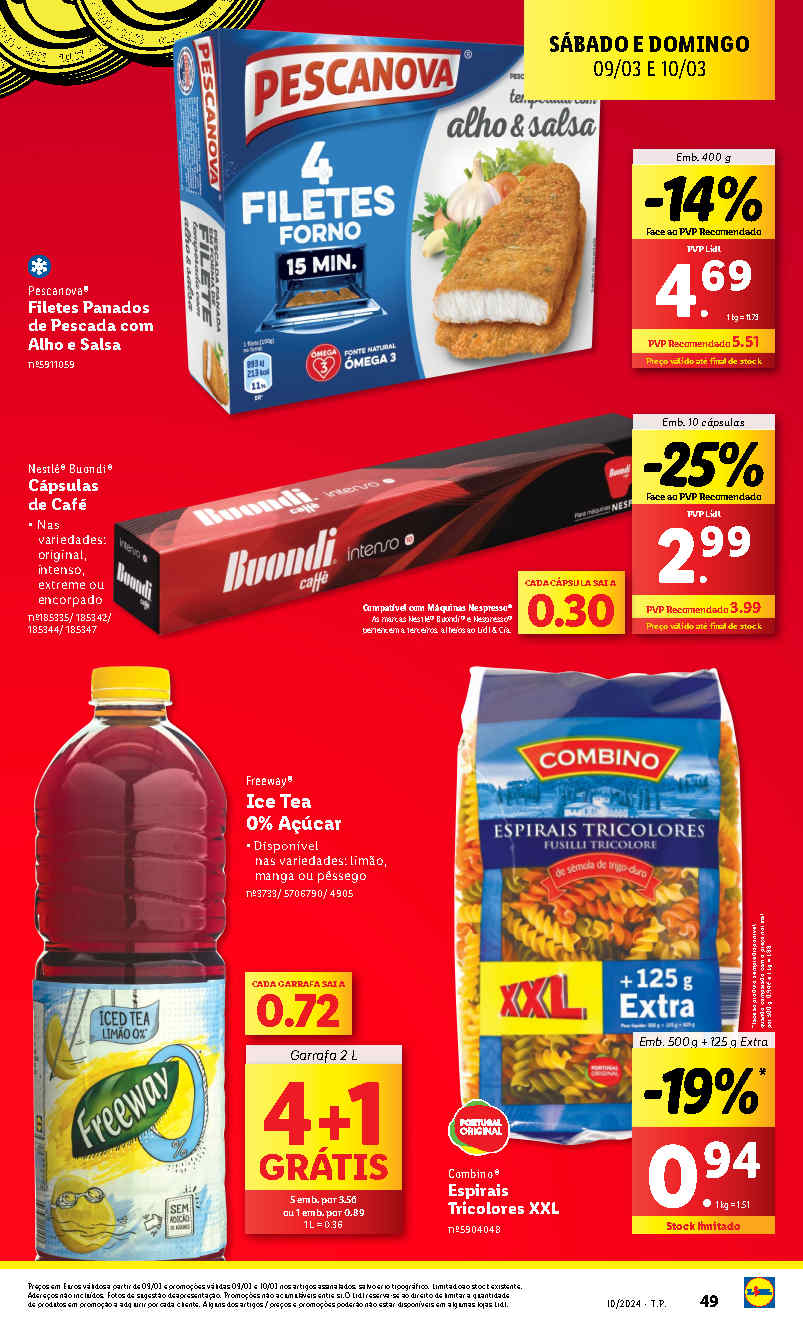 Folheto LIDL Especial Fim de Semana Antevisão Promoções 9 a 10 de março