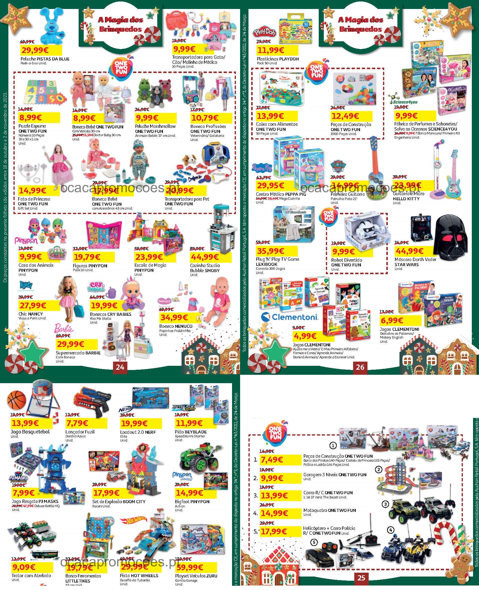 Antevisão Folheto AUCHAN Brinquedos Natal Promoções de 5 novembro a 24  dezembro - Blog 200 - Últimos Folhetos, Antevisões, Promoções e Descontos