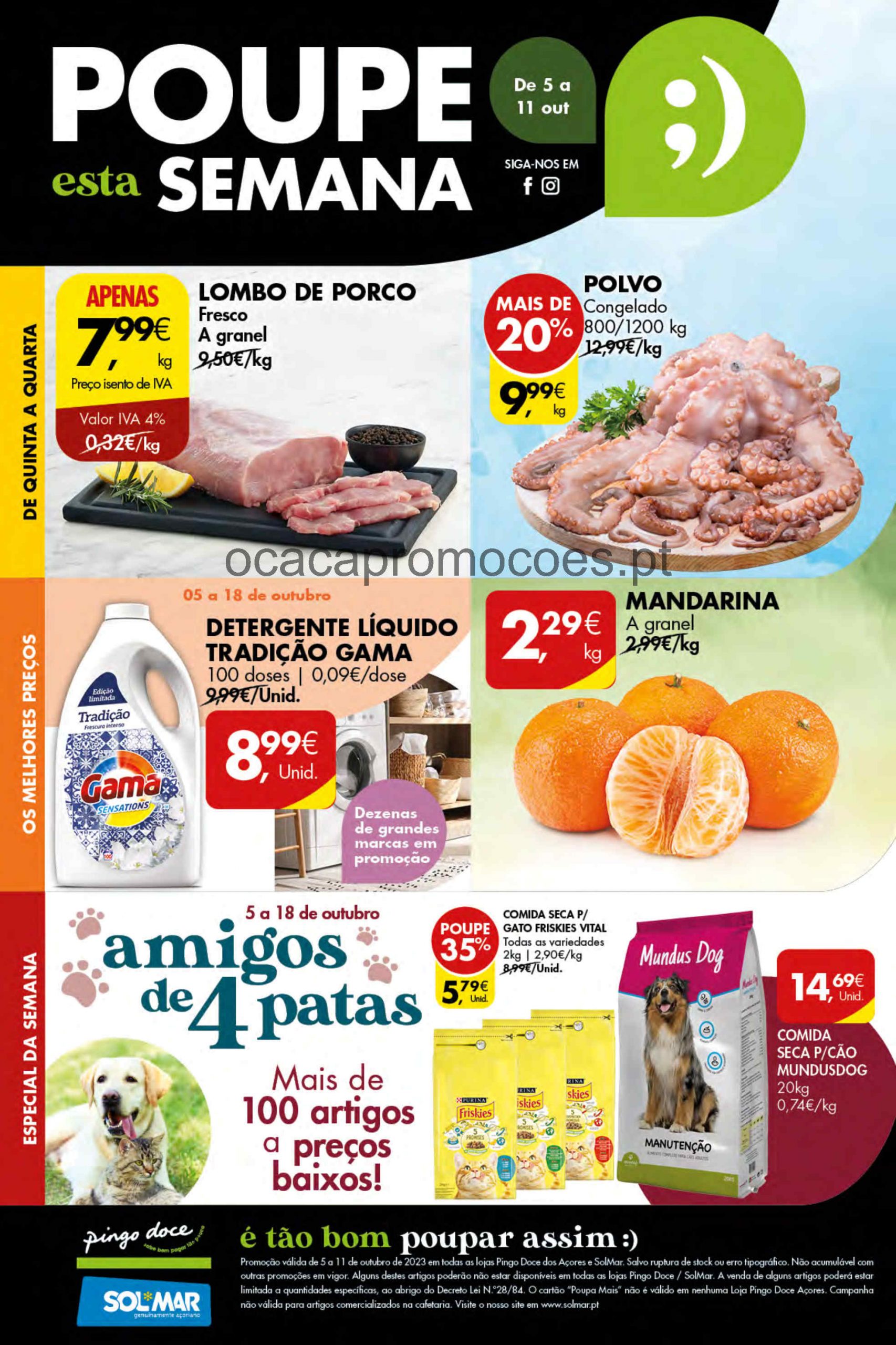 Antevisão Folheto PINGO DOCE Lojas Pequenas Promoções de 5 a 11